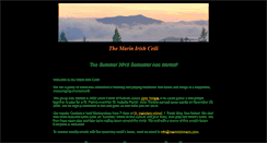 Desktop Screenshot of marinirishmusic.com